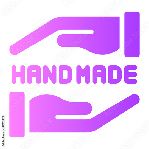 hands and gestures gradient icon