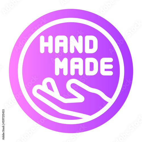 handcraft gradient icon