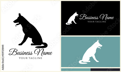 Dog Logo Design Variations.