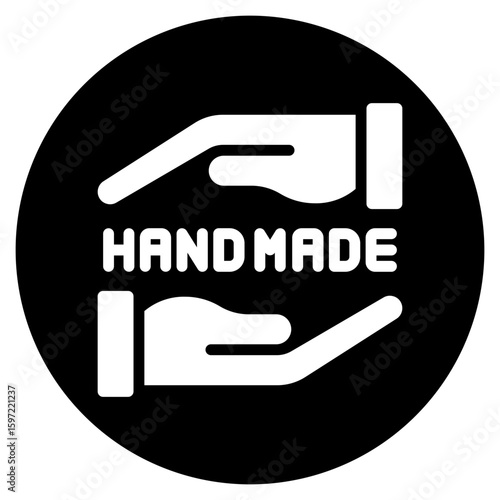 hands and gestures glyph icon