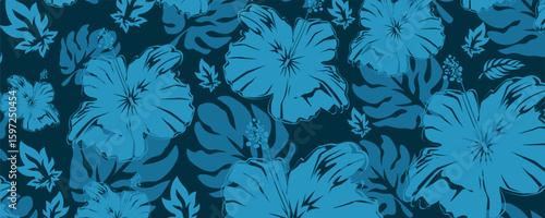 Vector damask seamless pattern element. Classical luxury old fashioned damask ornament, royal victorian seamless texture for wallpapers, textile, wrapping. Exquisite floral baroque template.