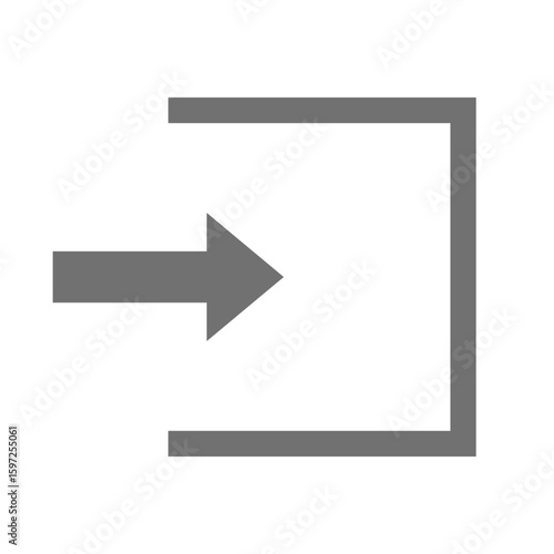 ログイン、ログアウトのベクターアイコン_10