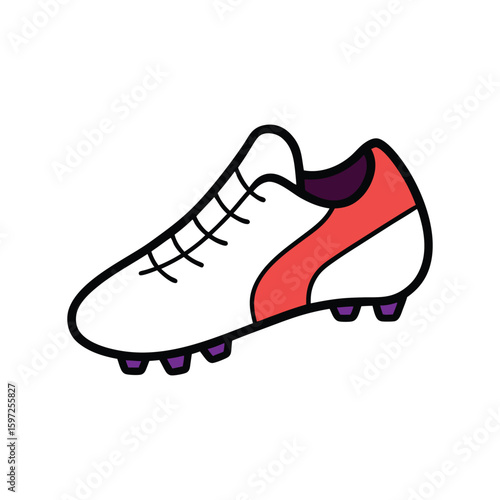 sport shoes vector illustration