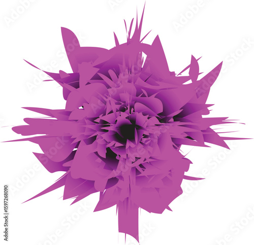 A beautiful flower with pink and black colour combination which can be used in banner