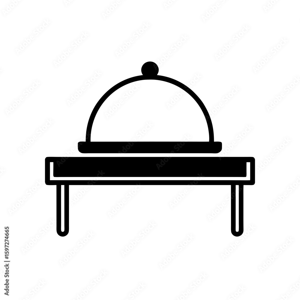 Obraz premium bedside tray .svg