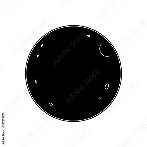 full moon  svg