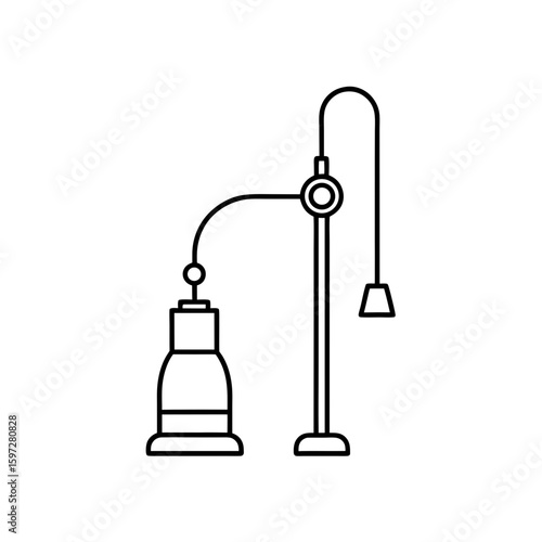 kjeldahl apparatus   .svg