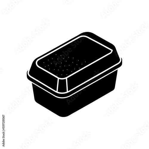 litter box in shelter  svg