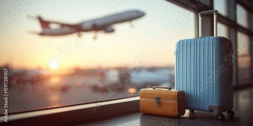 suitcase with luggage