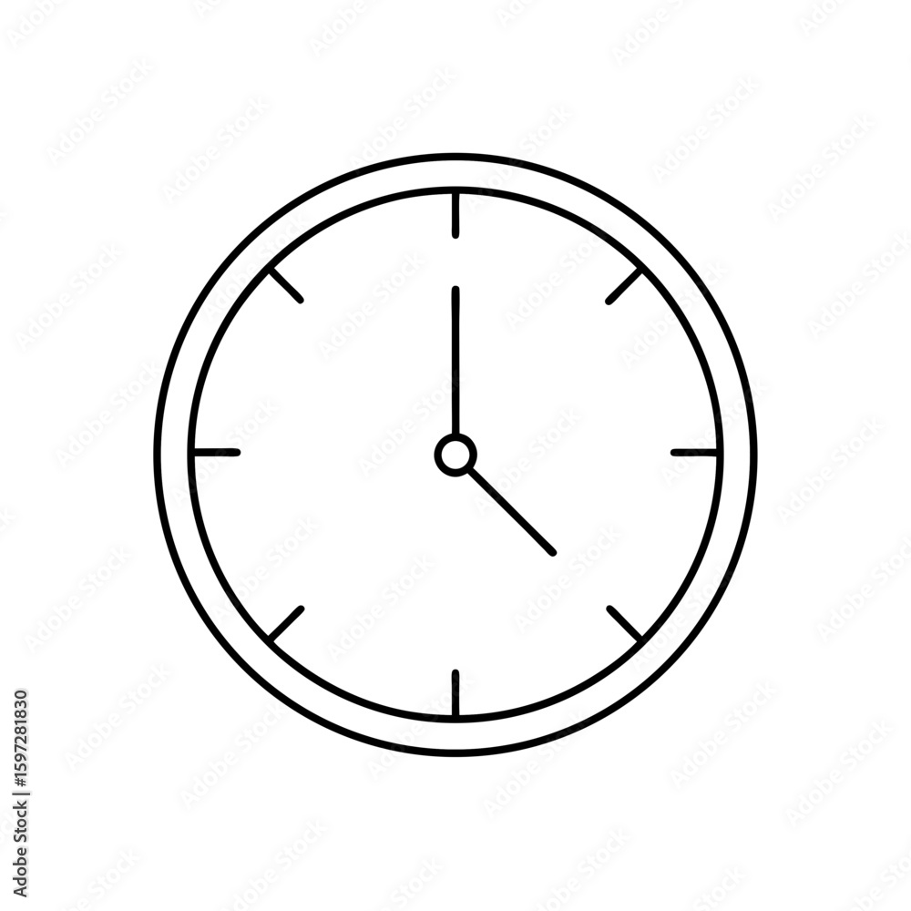 minimalist clock .svg minimalist clock .svg