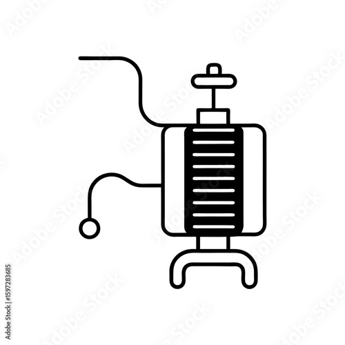 reflux condenser .svg