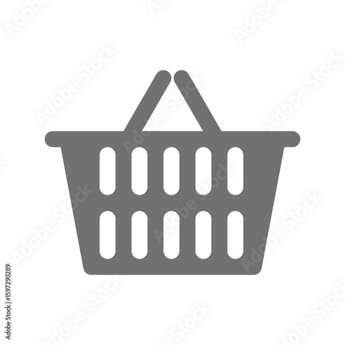 ショッピングバッグのシンプルなアイコン_02