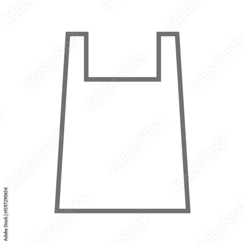 ショッピングバッグのシンプルなアイコン_09