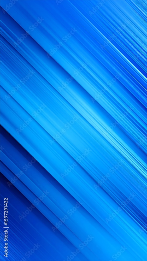Fototapeta premium Diagonal blue stripes