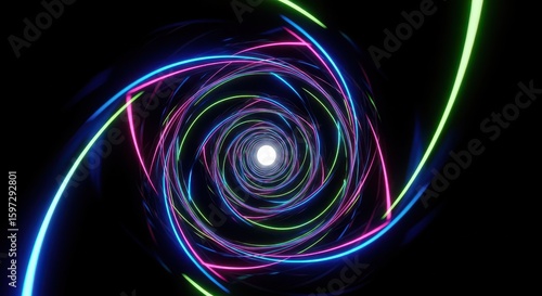 abstract background with colorful lines