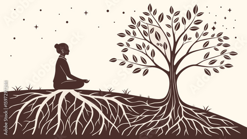 Mindfulness, Nature, and Serenity in a Peaceful Environment