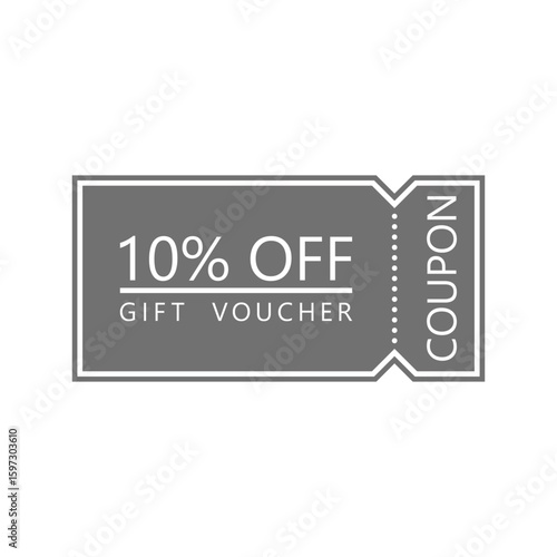 シンプルなクーポンのベクター素材_08