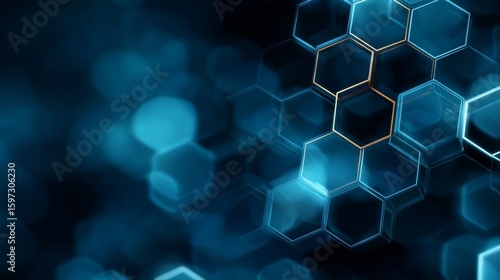 Wallpaper Mural abstract blue background Torontodigital.ca