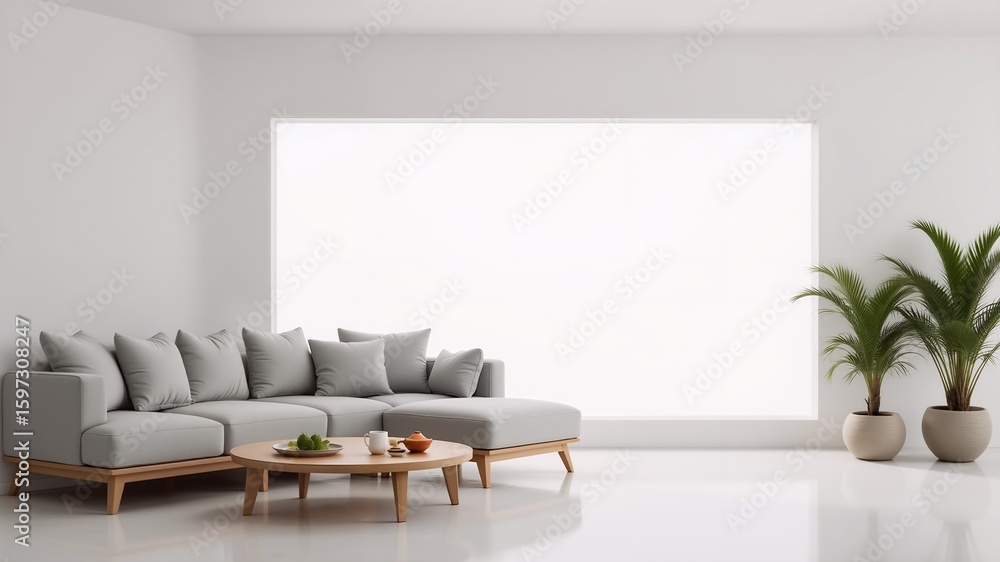 Fototapeta premium Modern Interior Minimalism