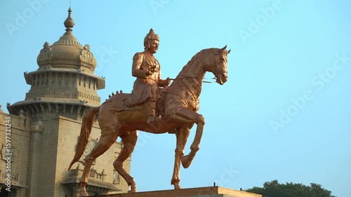 Vidhan Soudha Bangalore 4K Close Up | Iconic Landmark & Statue
