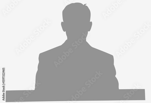 Unknown person standing at a podium in a formal setting  