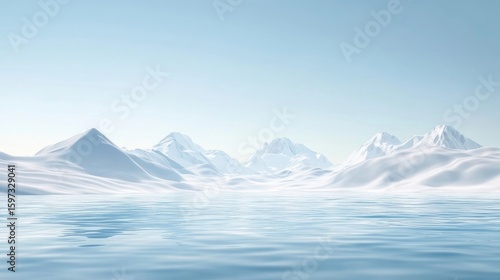 Wallpaper Mural iceberg in antarctica Torontodigital.ca