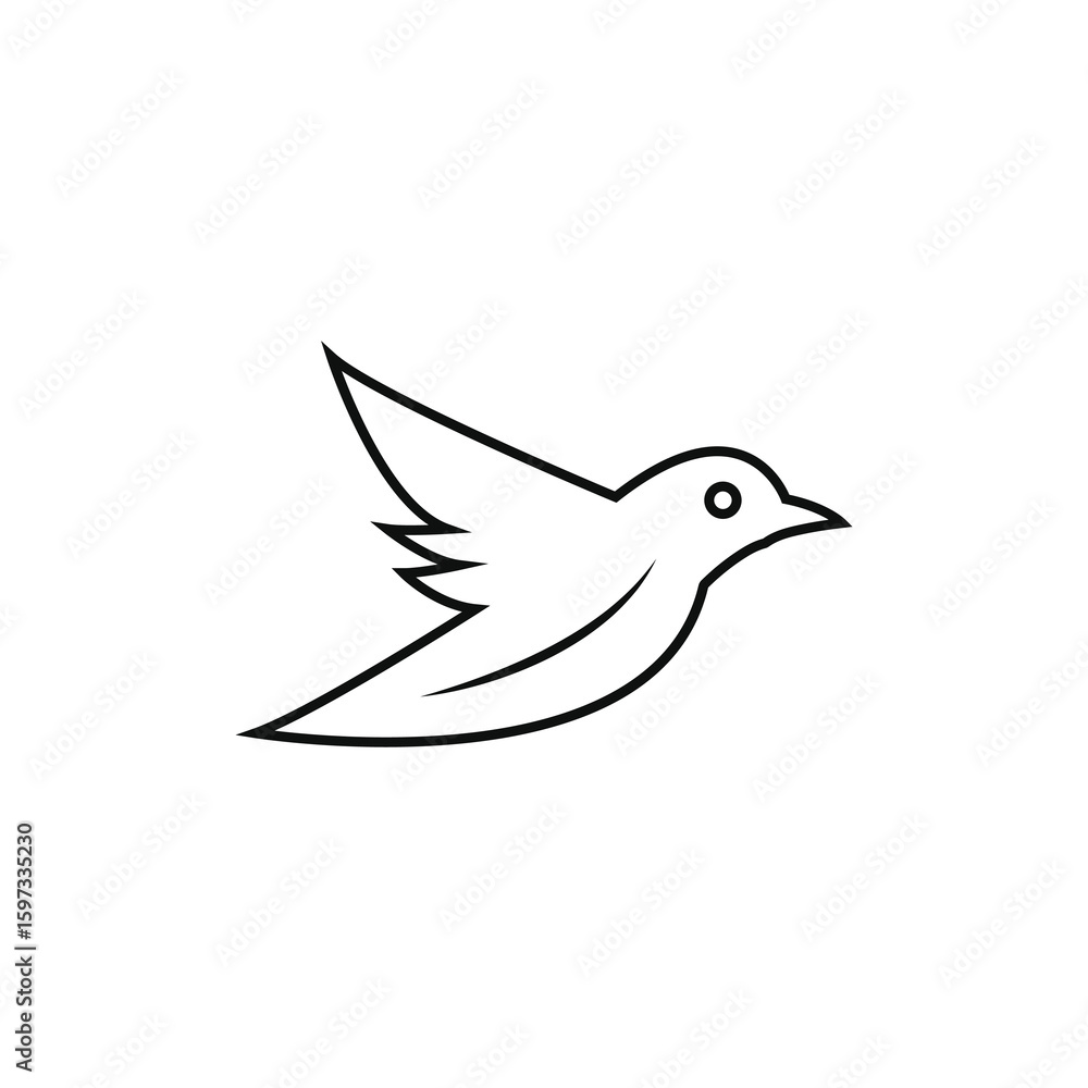 Fototapeta premium Black Bird