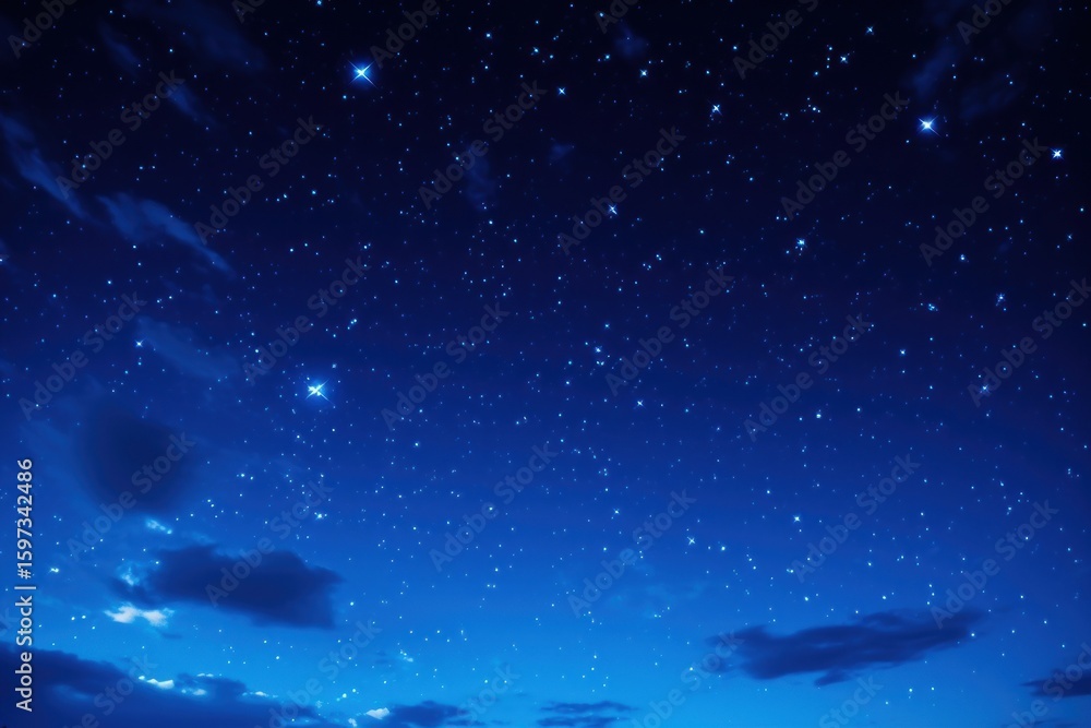 Fototapeta premium Stars sky backgrounds astronomy.