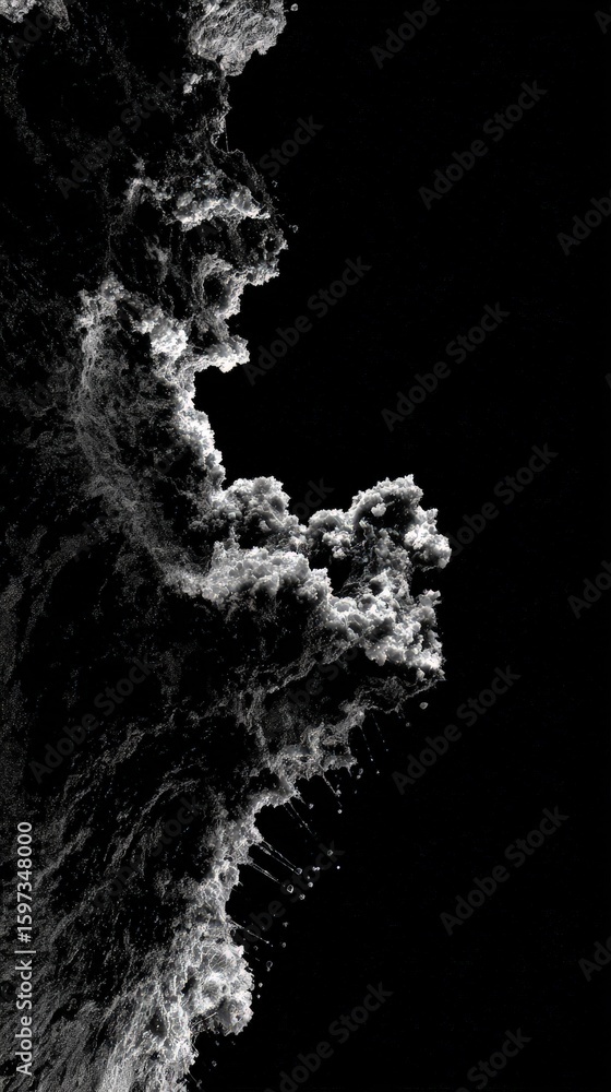 Fototapeta premium Abstract Cosmic Cluster In Space