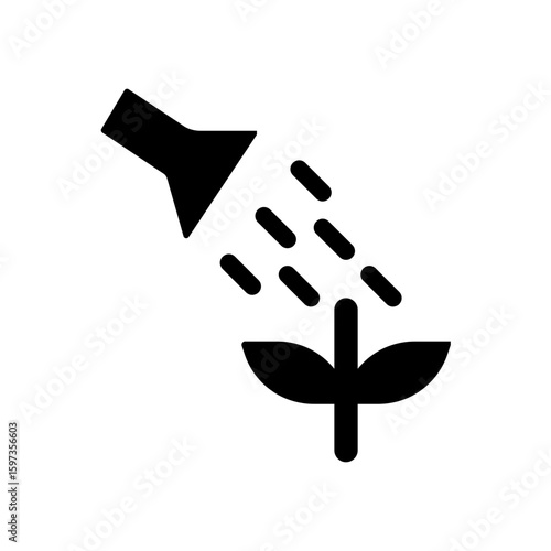 Watering Plant Icon