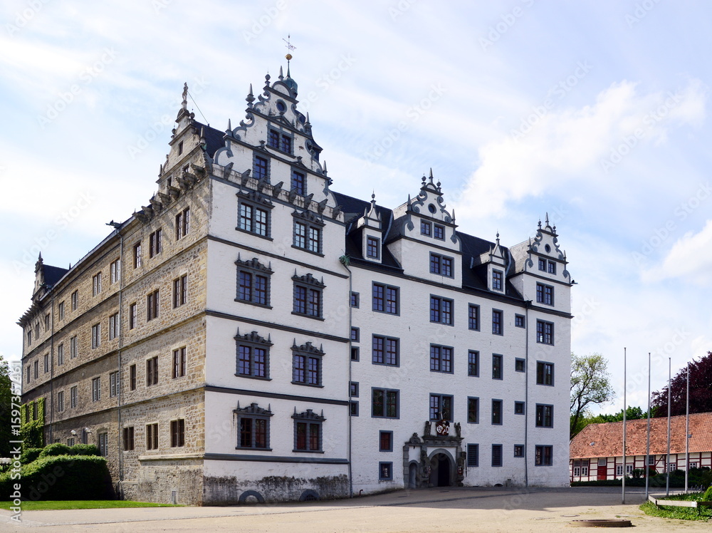 Fototapeta premium Historical Castle Wolfsburg, Lower Saxony
