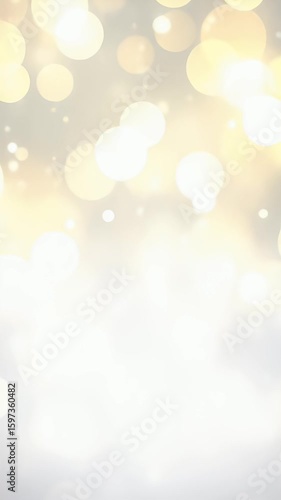 Golden bokeh gradient background