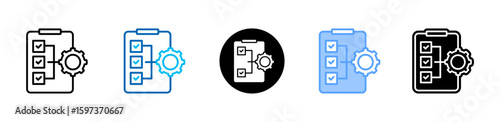 Project icon sheet multiple style collection