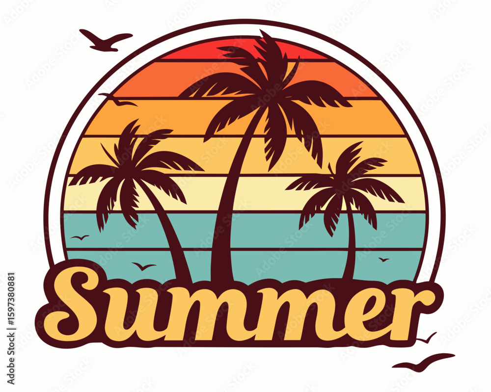 Fototapeta premium summer holiday background