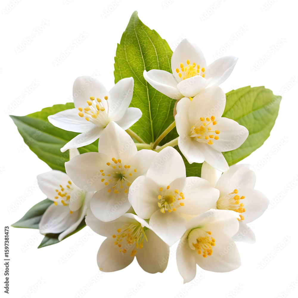 Obraz premium white jasmine flowers