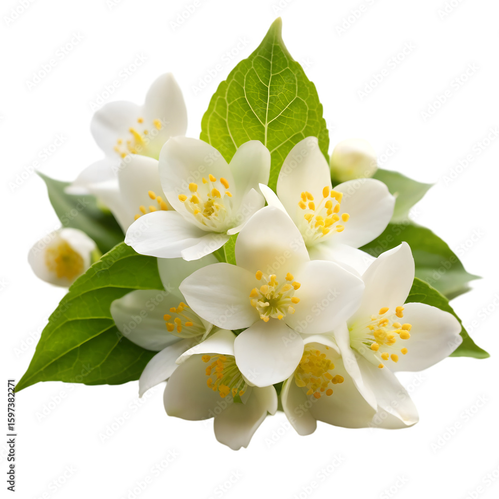 Obraz premium white jasmine flowers