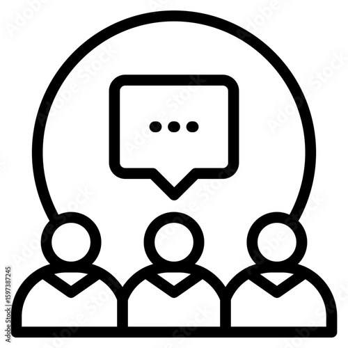 Agree icon in vector illustration