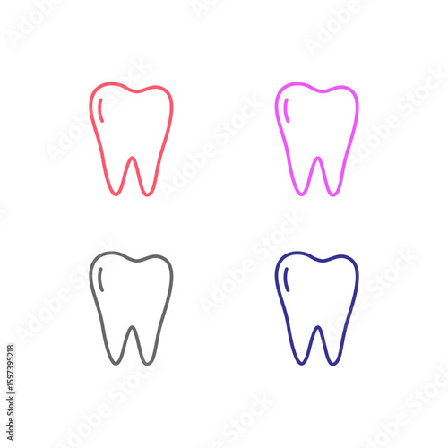 Dental Clinic, Dentist Tooth Logo Sign Symbol
