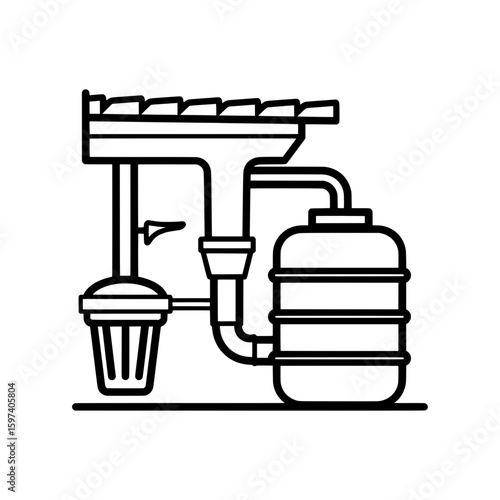 home brewing equipment with beer fermentation tank and keg