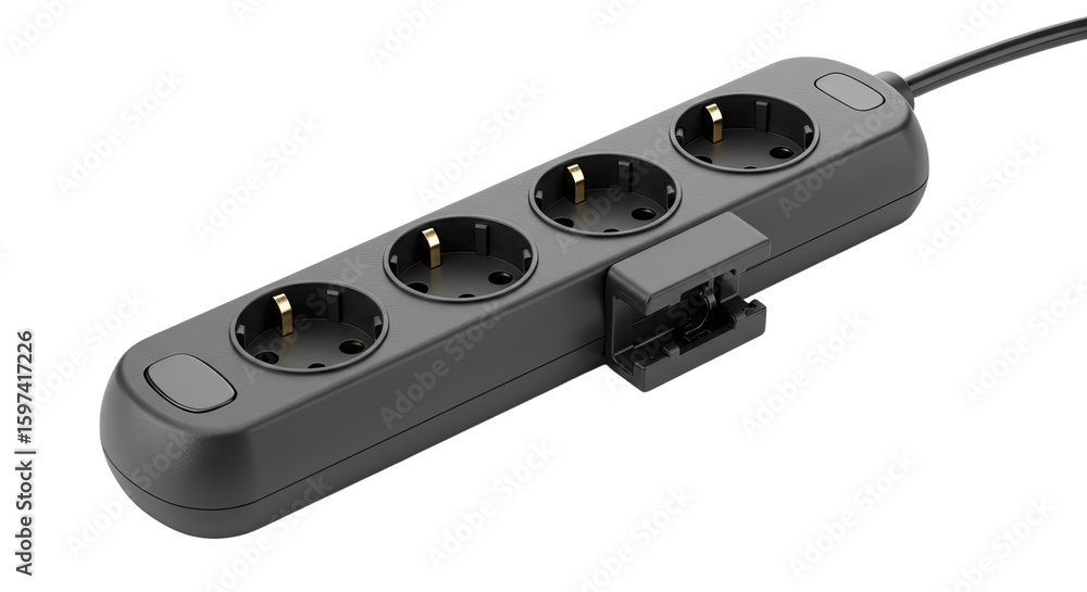 Obraz premium Modern MultiOutlet Power Strip.