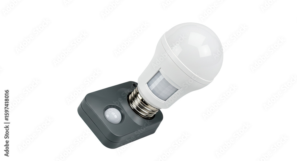Motion Sensor LED Light Bulb. Motion Sensor LED Light Bulb.