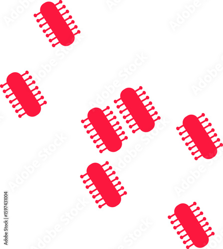 Bacterial Cell Icon