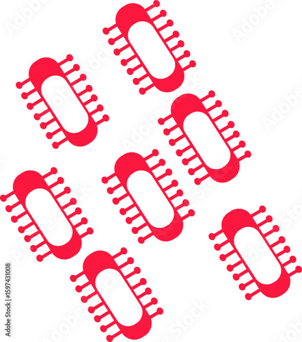 Bacterial Cell Icon