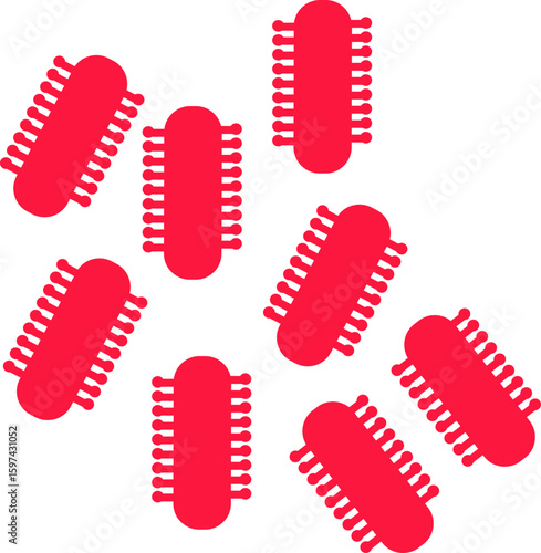 Bacterial Cell Icon