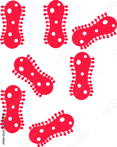 Bacterial Cell Icon