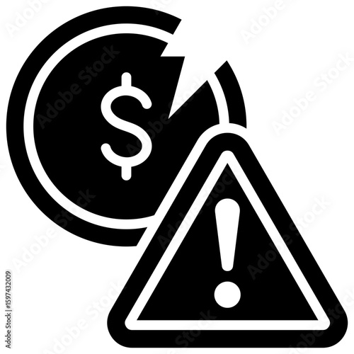 Financial Crisis Icon