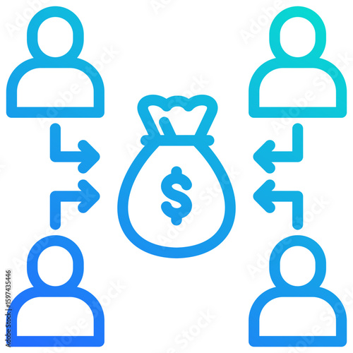 Crowdfunding Icon