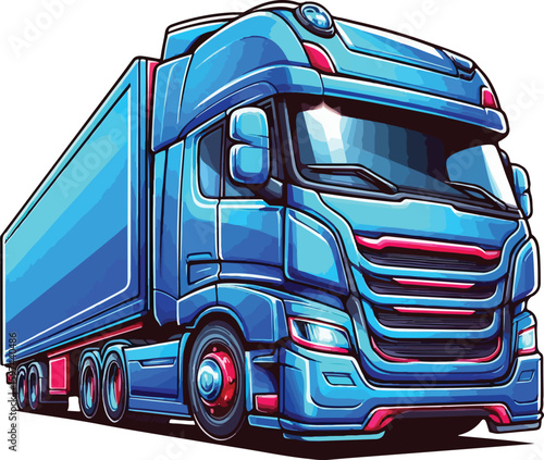 kind of container truck