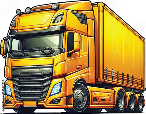 kind of container truck
