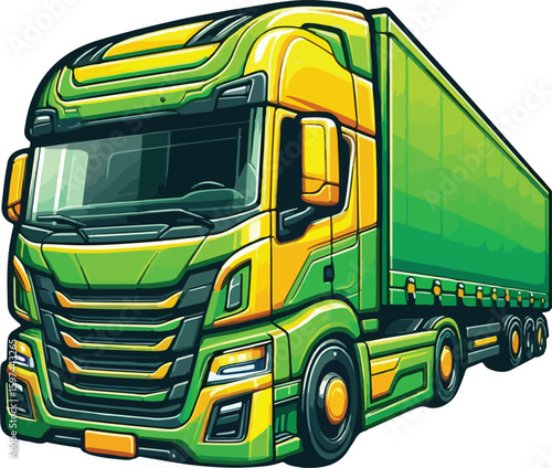 kind of container truck